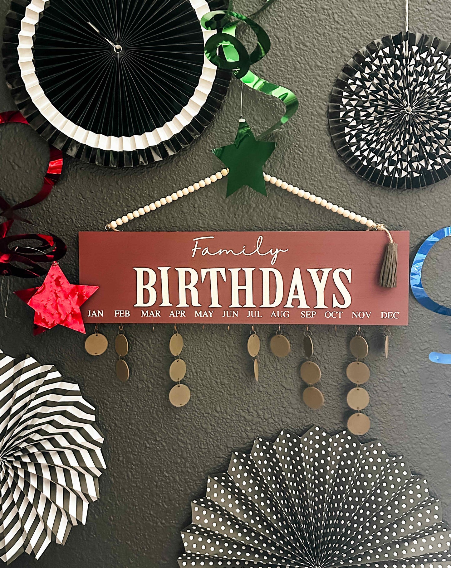 Family Birthday Sign