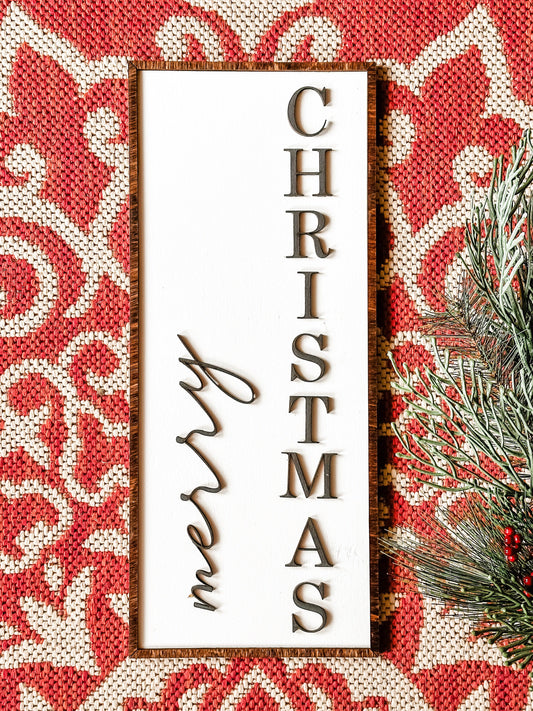 Minimalist Merry Christmas Sign