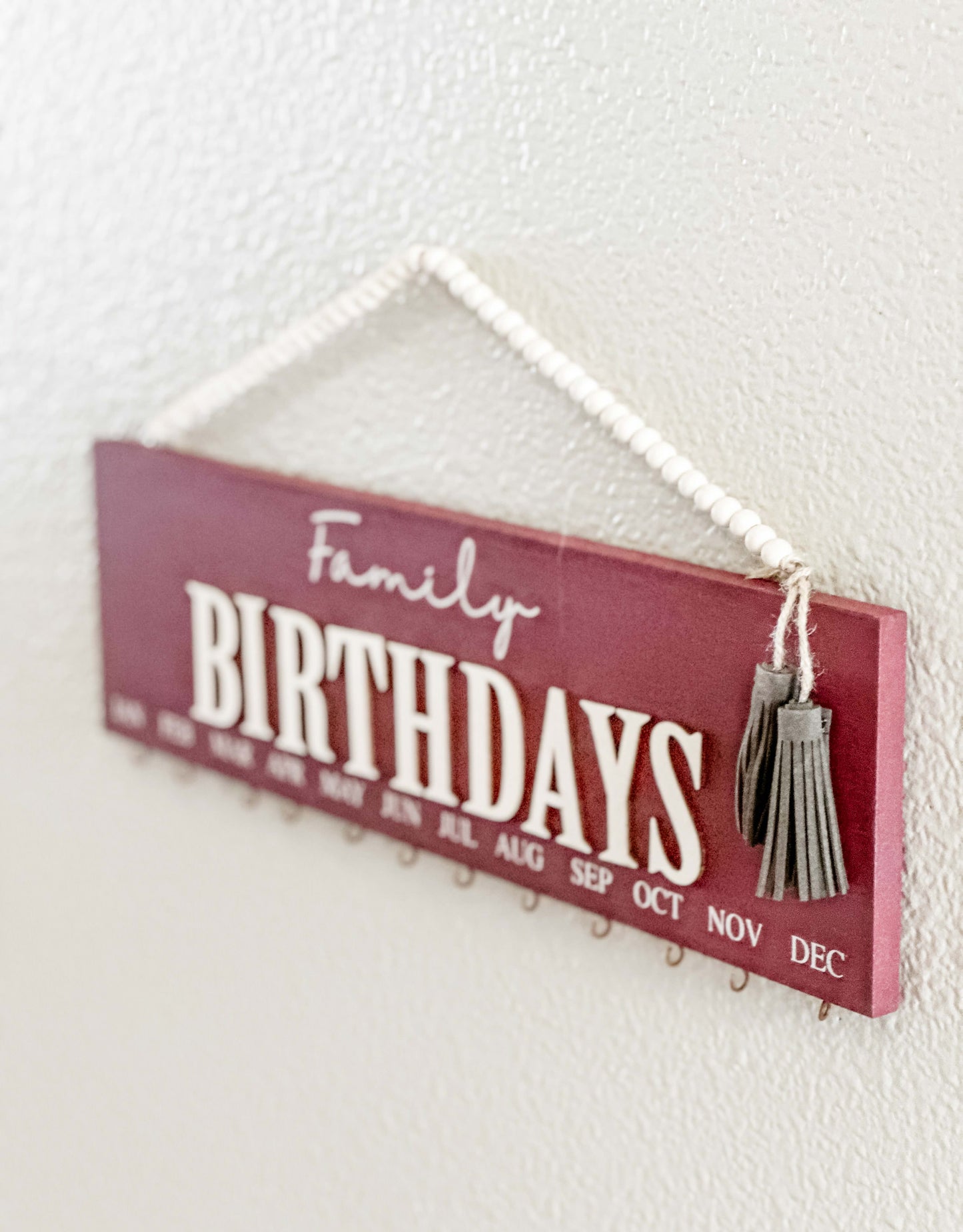 Family Birthday Sign