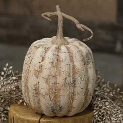 White birch look pumpkin set