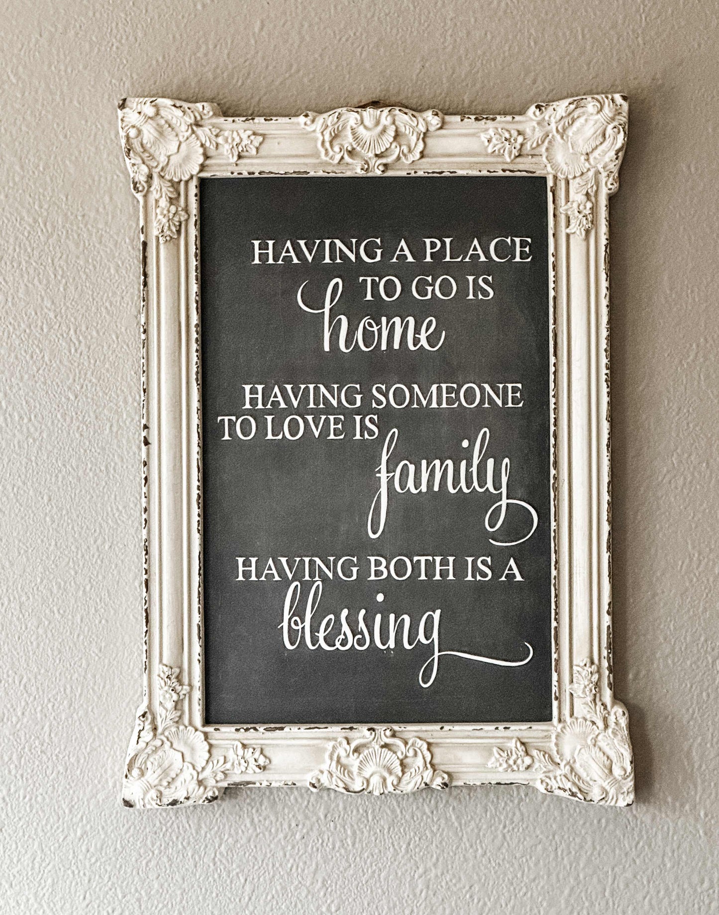 Home and Family Wall Art
